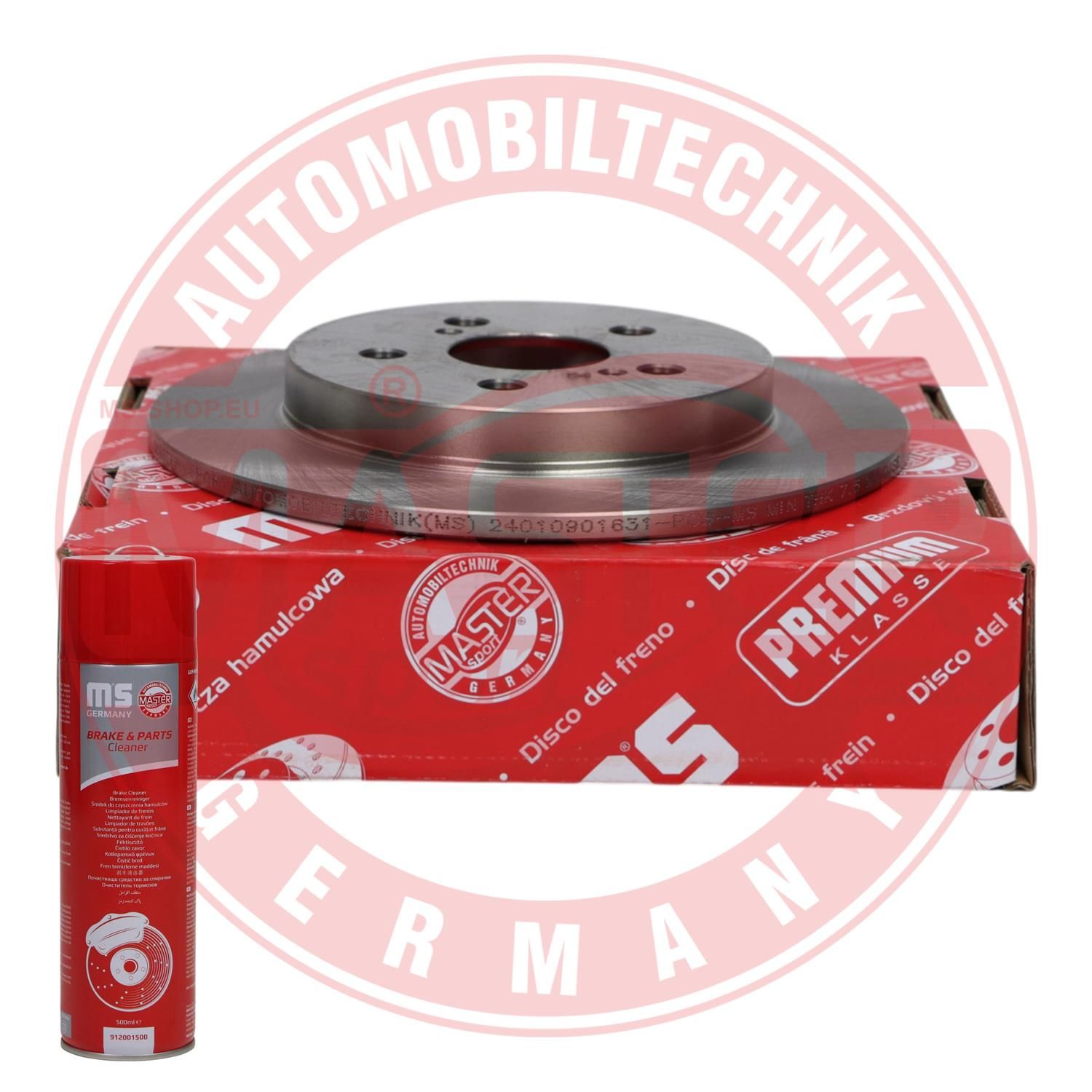 MASTER-SPORT GERMANY 24010901631-PCS-MSP PROMO Brzdový kotúč